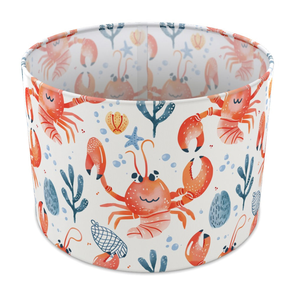 Playful Crabs lampshade - 30cm Table