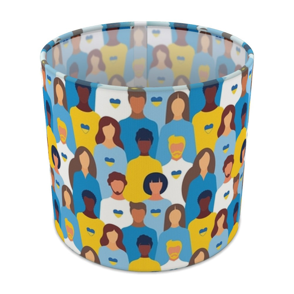 Diverse Unity Pattern lampshade - 20cm Table