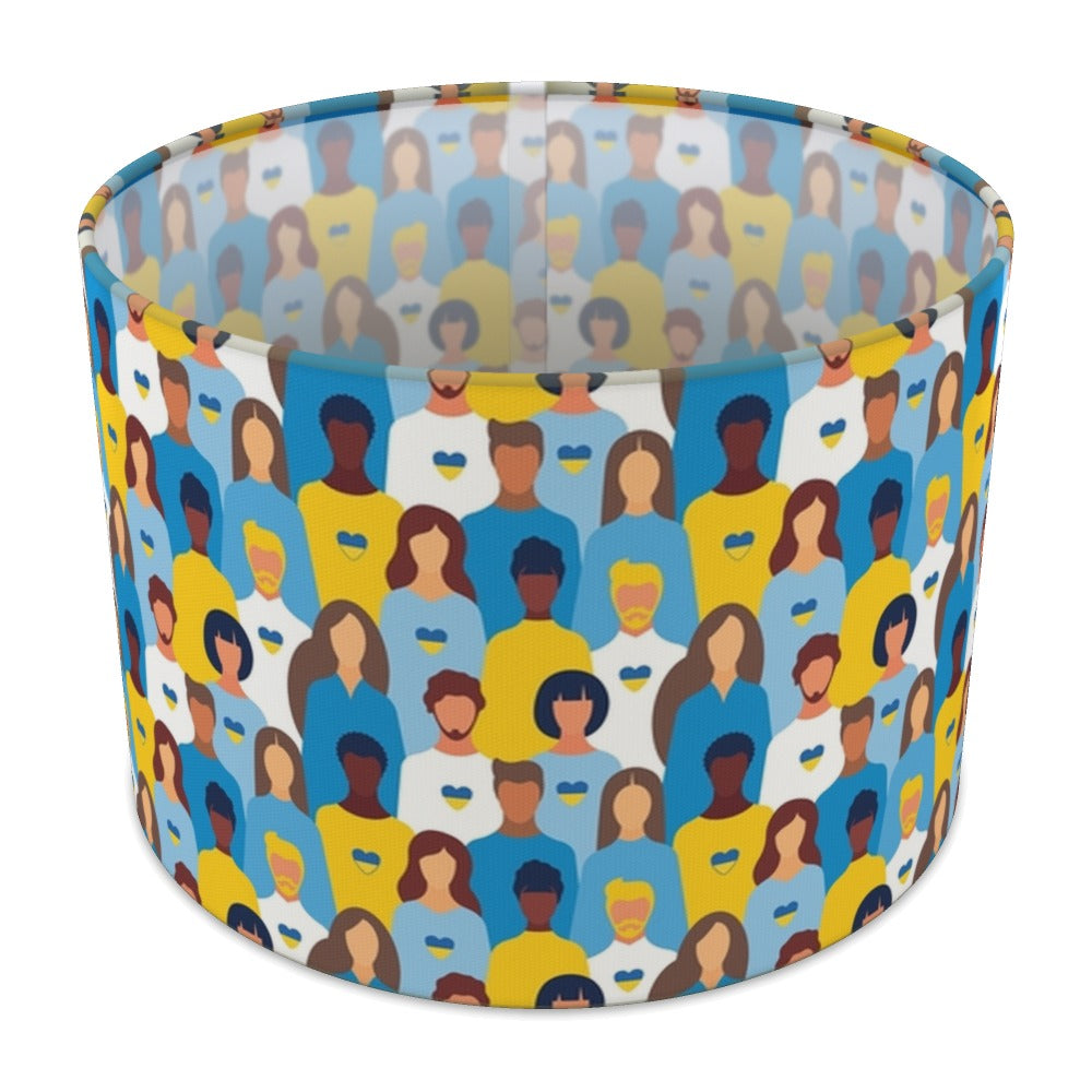 Diverse Unity Pattern lampshade - 30cm Table