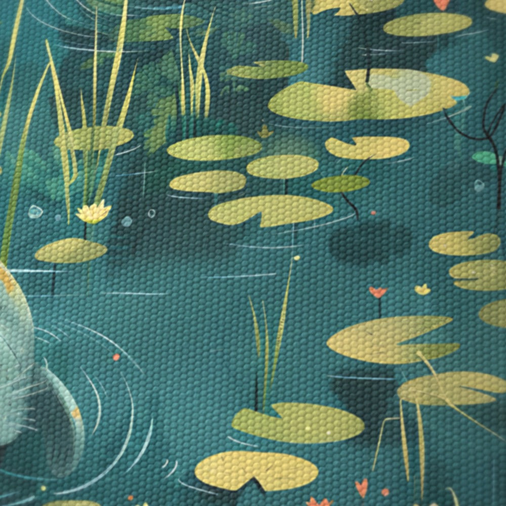 Playful Manatees lampshade