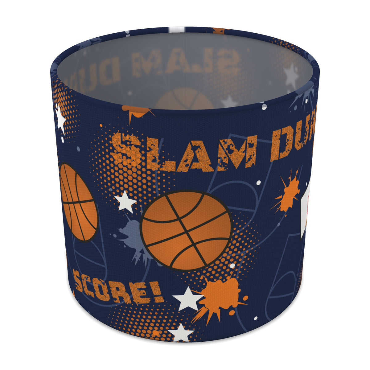 Navy Slam Dunk II lampshade - 20cm x 18.5cm Table
