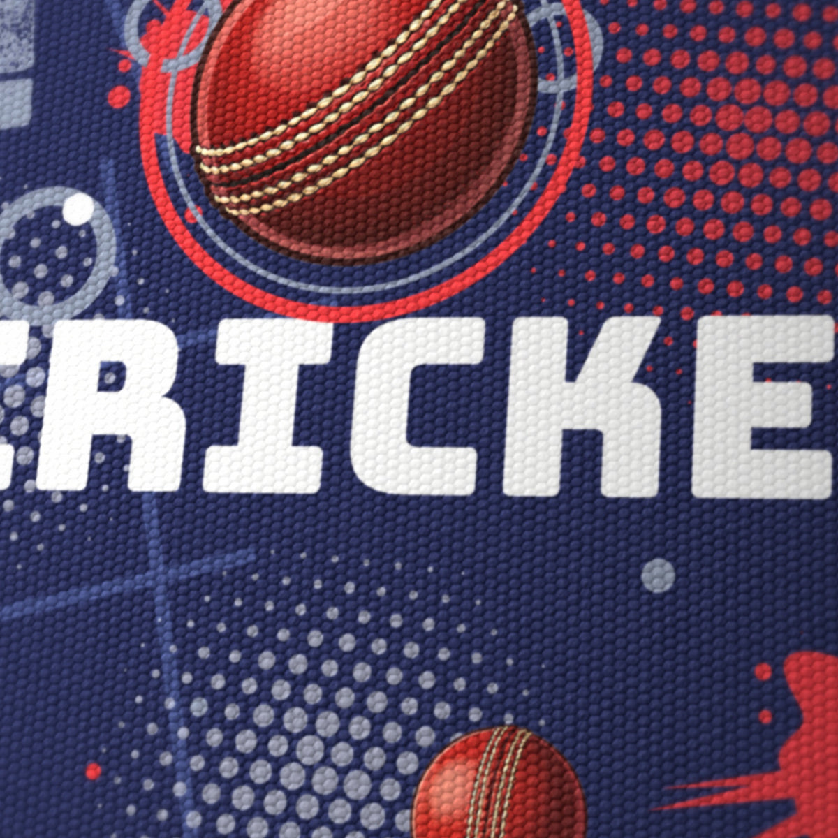 Navy Cricket Crazy II lampshade - 20cm x 18.5cm Ceiling - photo 6
