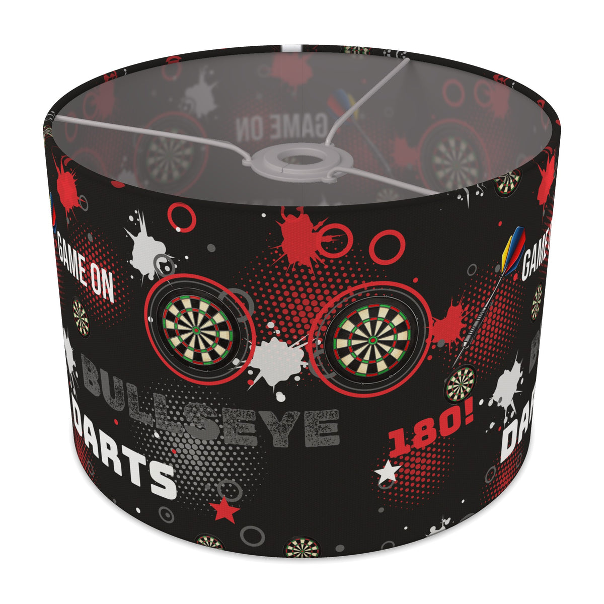 Black Darts Night II lampshade - 30cm x 21cm Ceiling