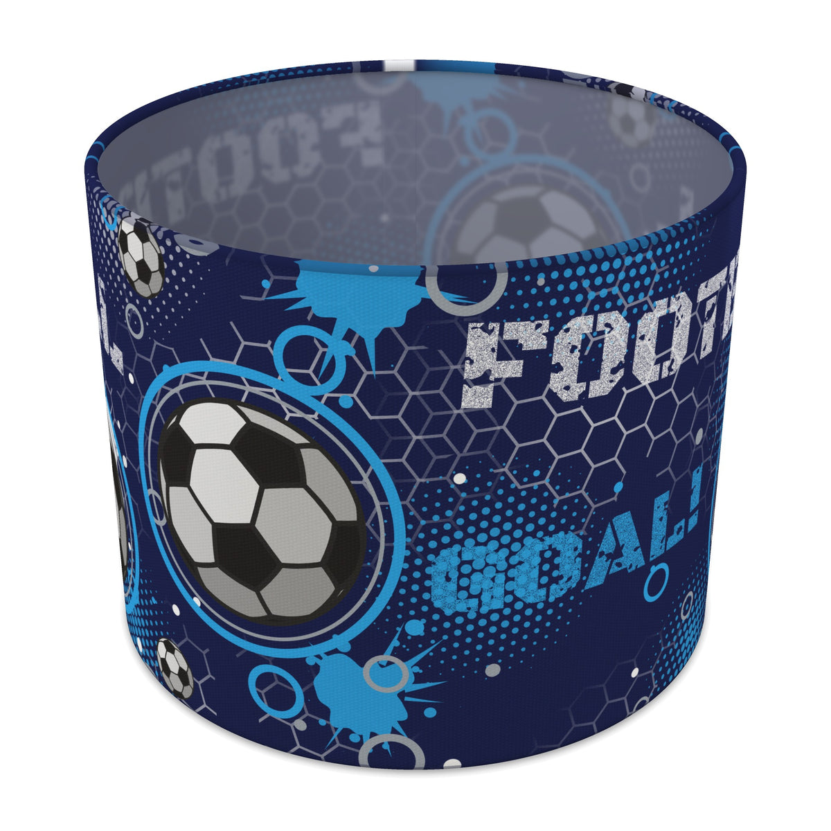 Navy Football Crazy II lampshade - 25cm x 20cm Table