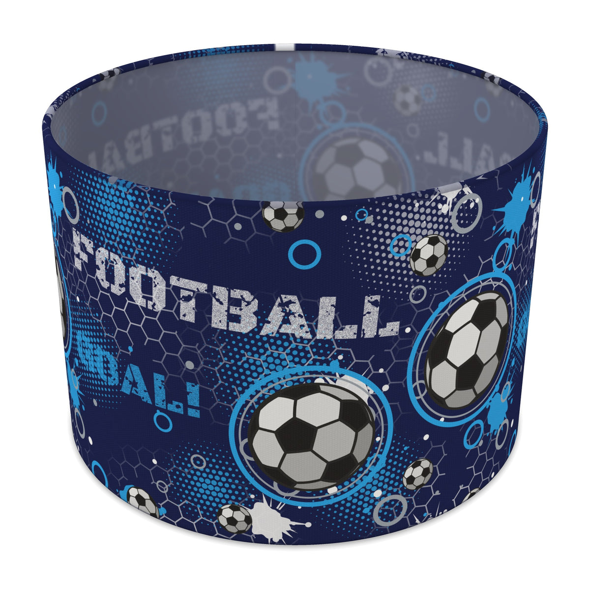 Navy Football Crazy II lampshade - 30cm x 21cm Table