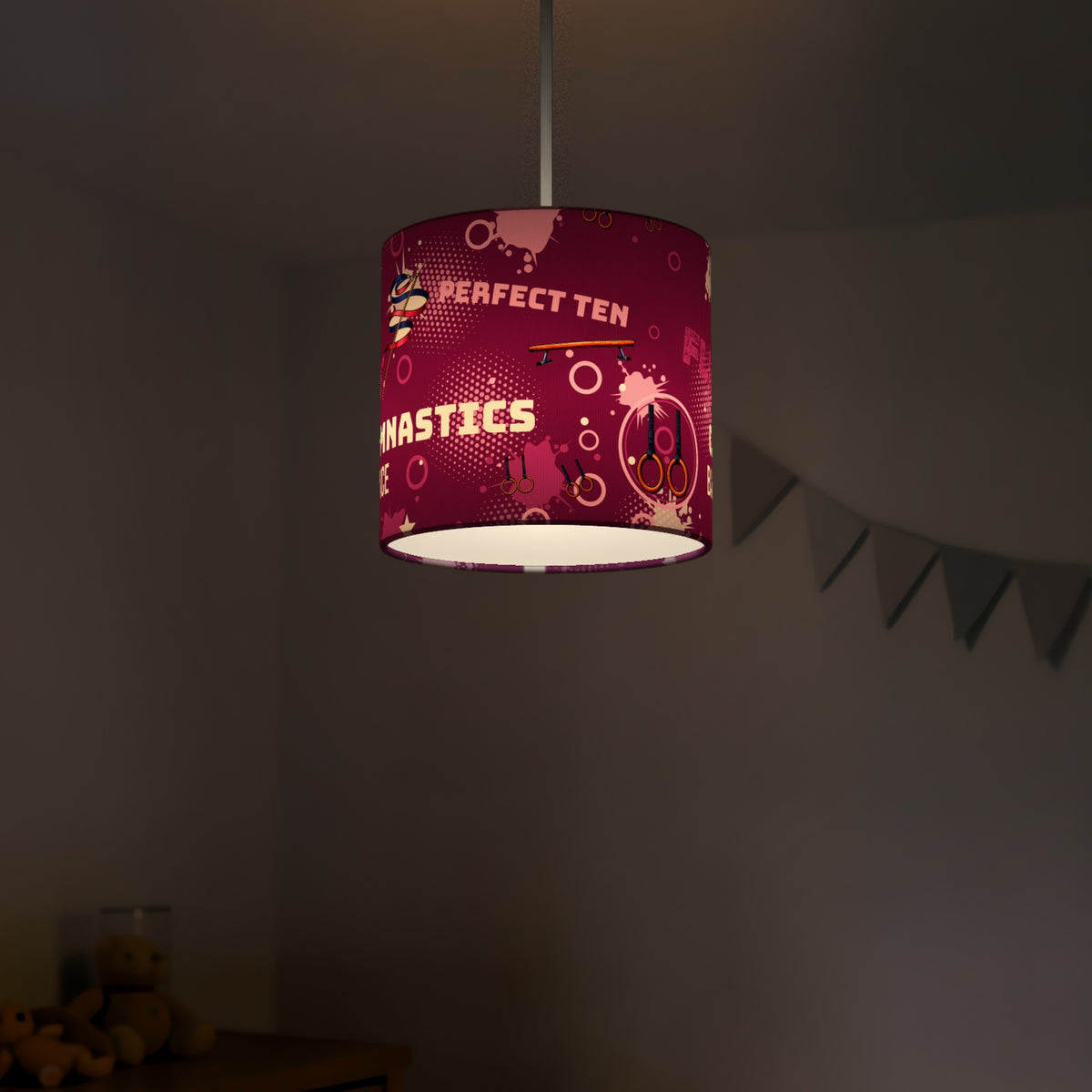 Berry Gymnastics Star II lampshade - 20cm x 18.5cm Ceiling - photo 5
