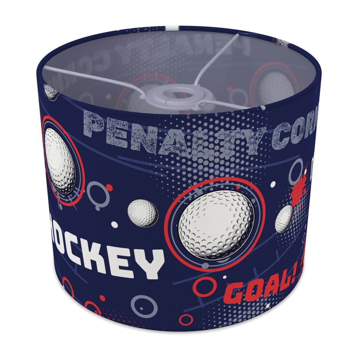Navy Hockey Hero II lampshade - 25cm x 20cm Ceiling