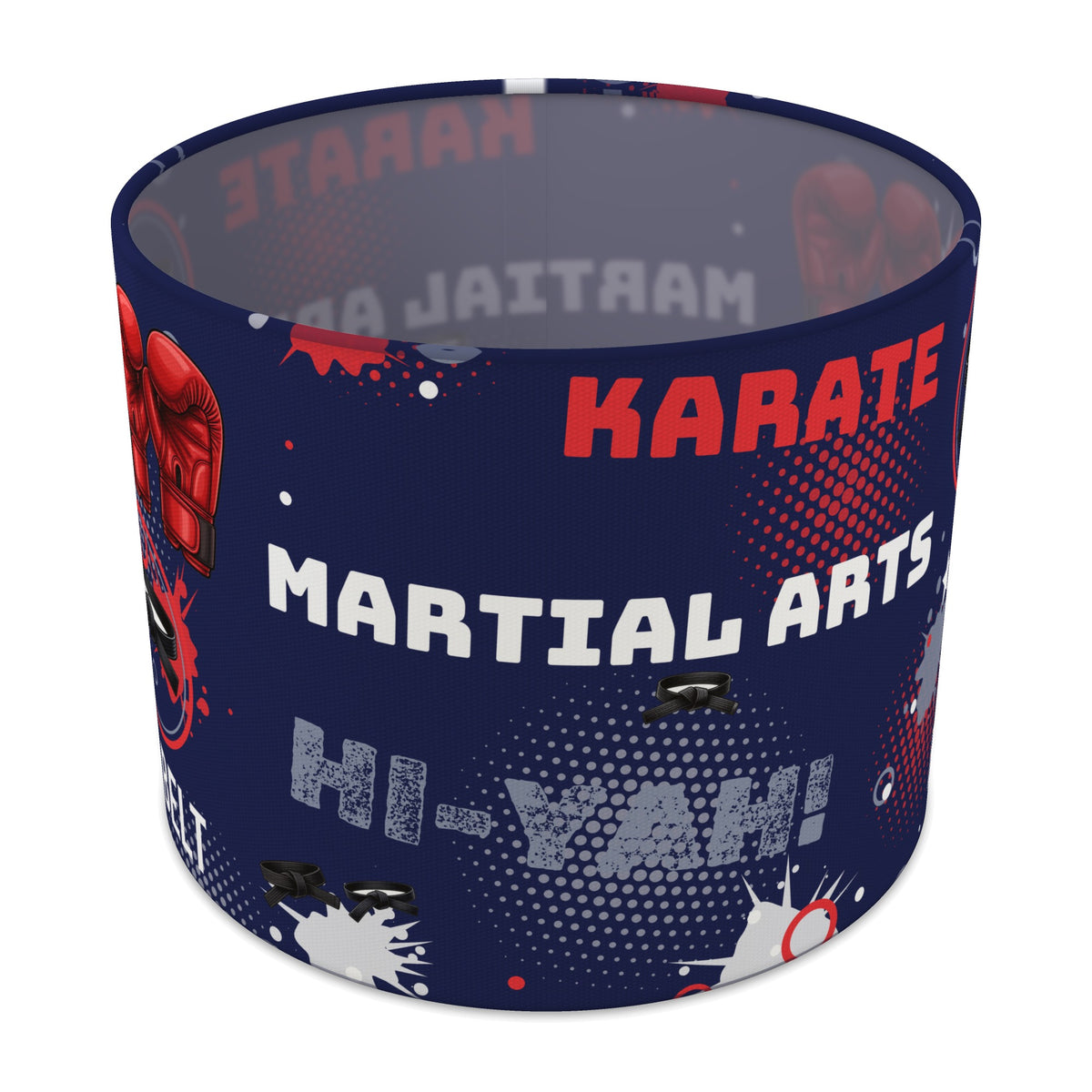 Navy Karate Kid II lampshade - 25cm x 20cm Table