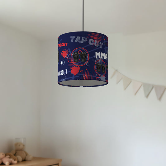Navy Fight Night II lampshade - 20cm x 18.5cm Ceiling - photo 2