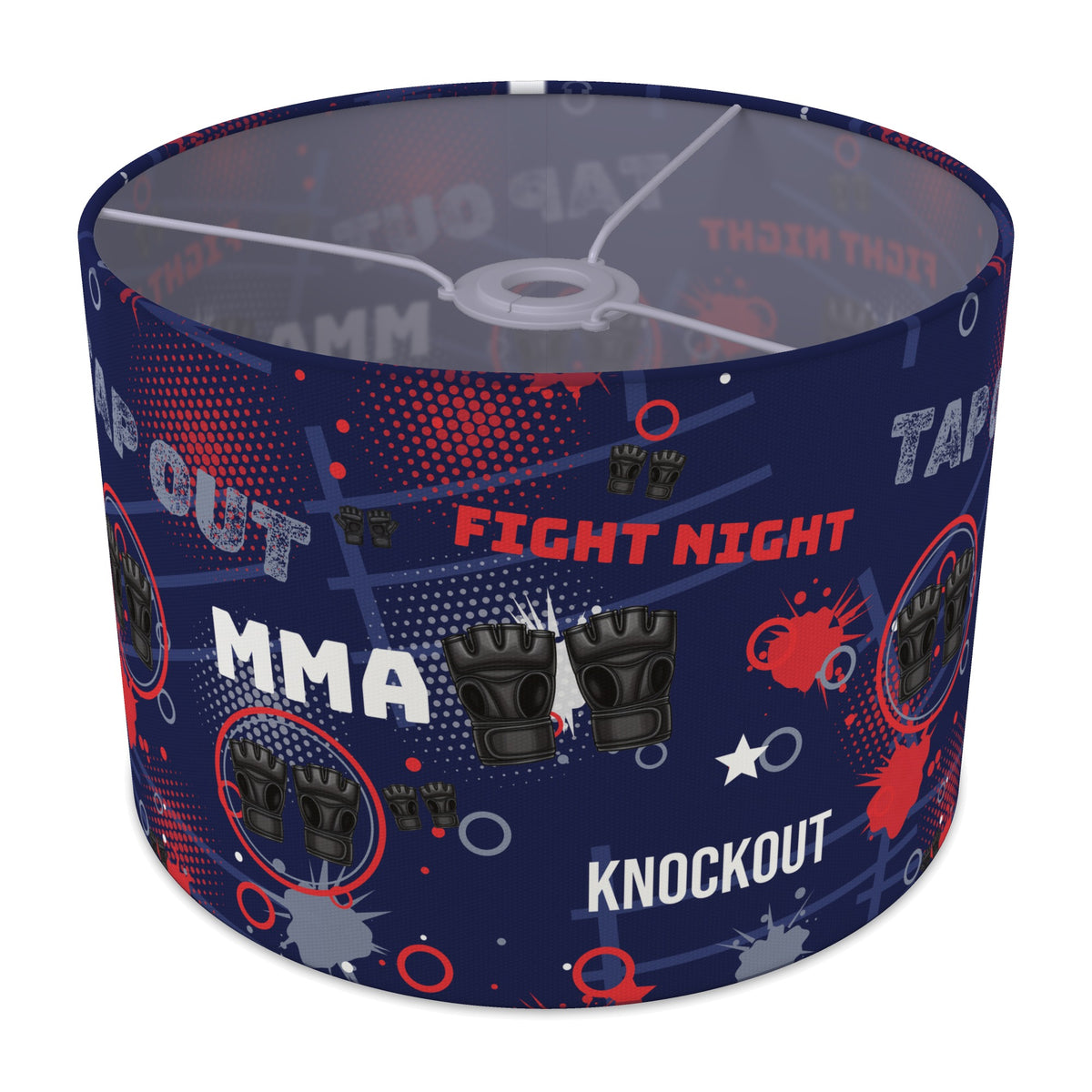 Navy Fight Night II lampshade - 30cm x 21cm Ceiling