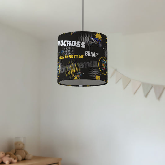 Black Full Throttle II lampshade - 20cm x 18.5cm Ceiling - photo 2