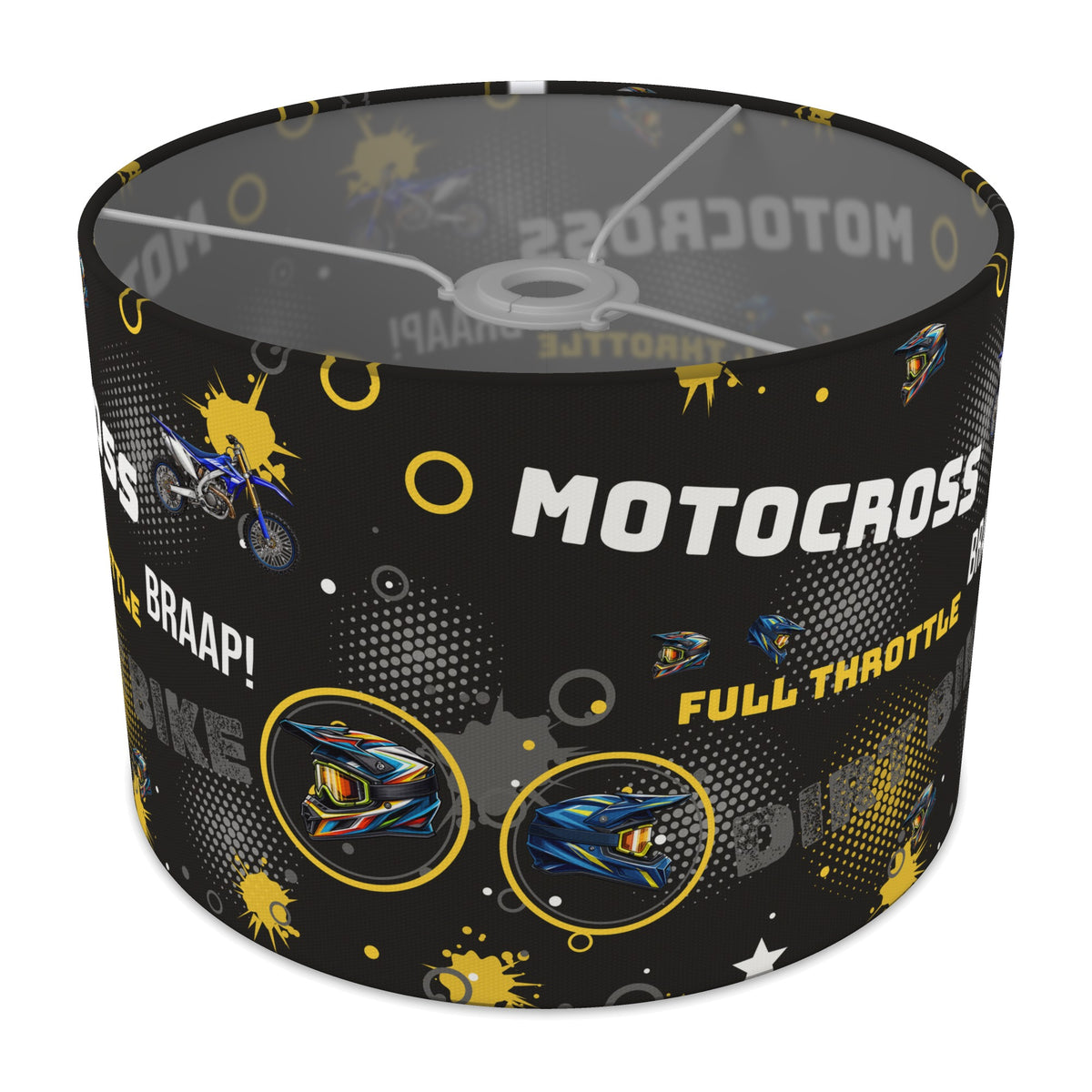 Black Full Throttle II lampshade - 30cm x 21cm Ceiling