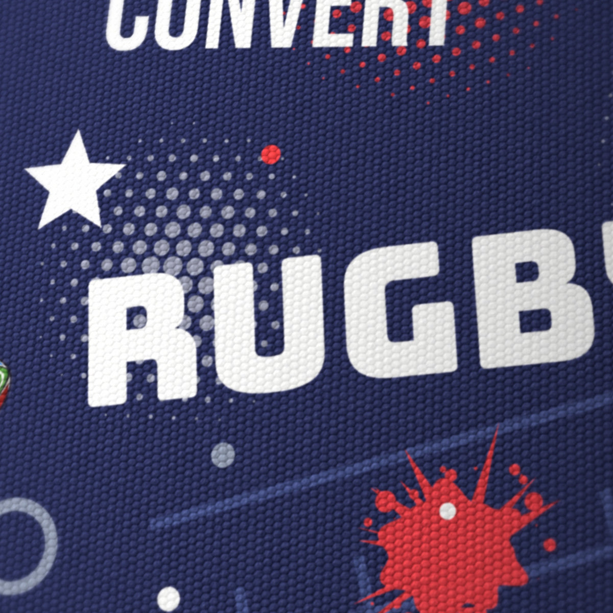 Navy Rugby Crazy II lampshade - 20cm x 18.5cm Ceiling - photo 6