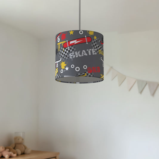 Concrete Skate Park II lampshade - 20cm x 18.5cm Ceiling - photo 2