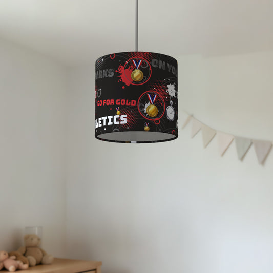 Black Go For Gold II lampshade - 20cm x 18.5cm Ceiling - photo 2