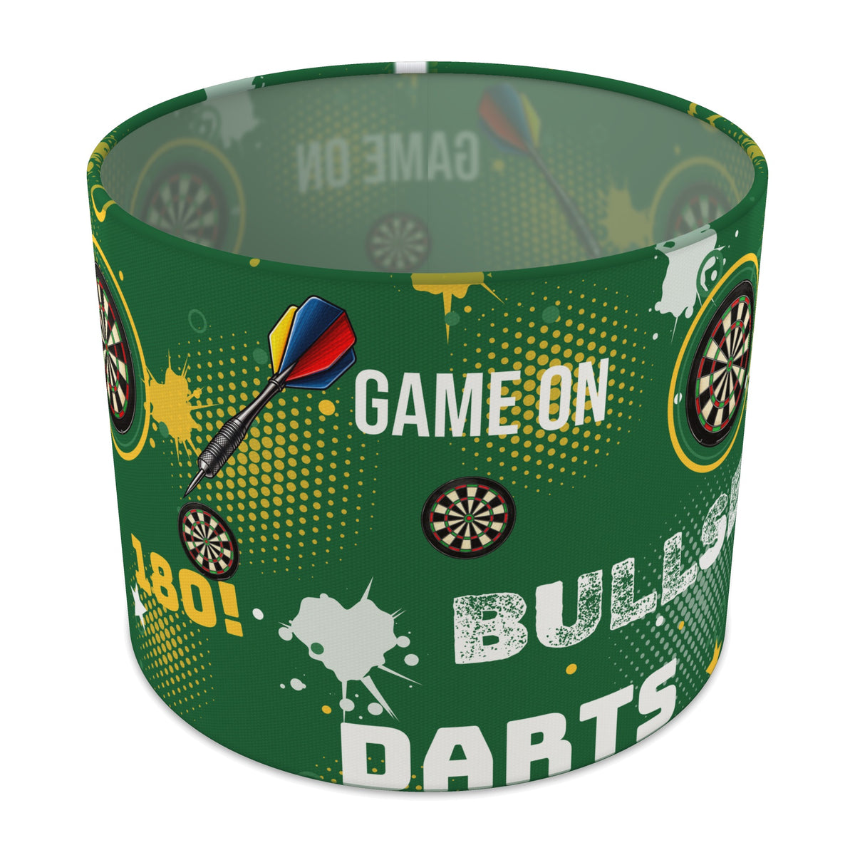 Pitch Darts Night II lampshade - 25cm x 20cm Table