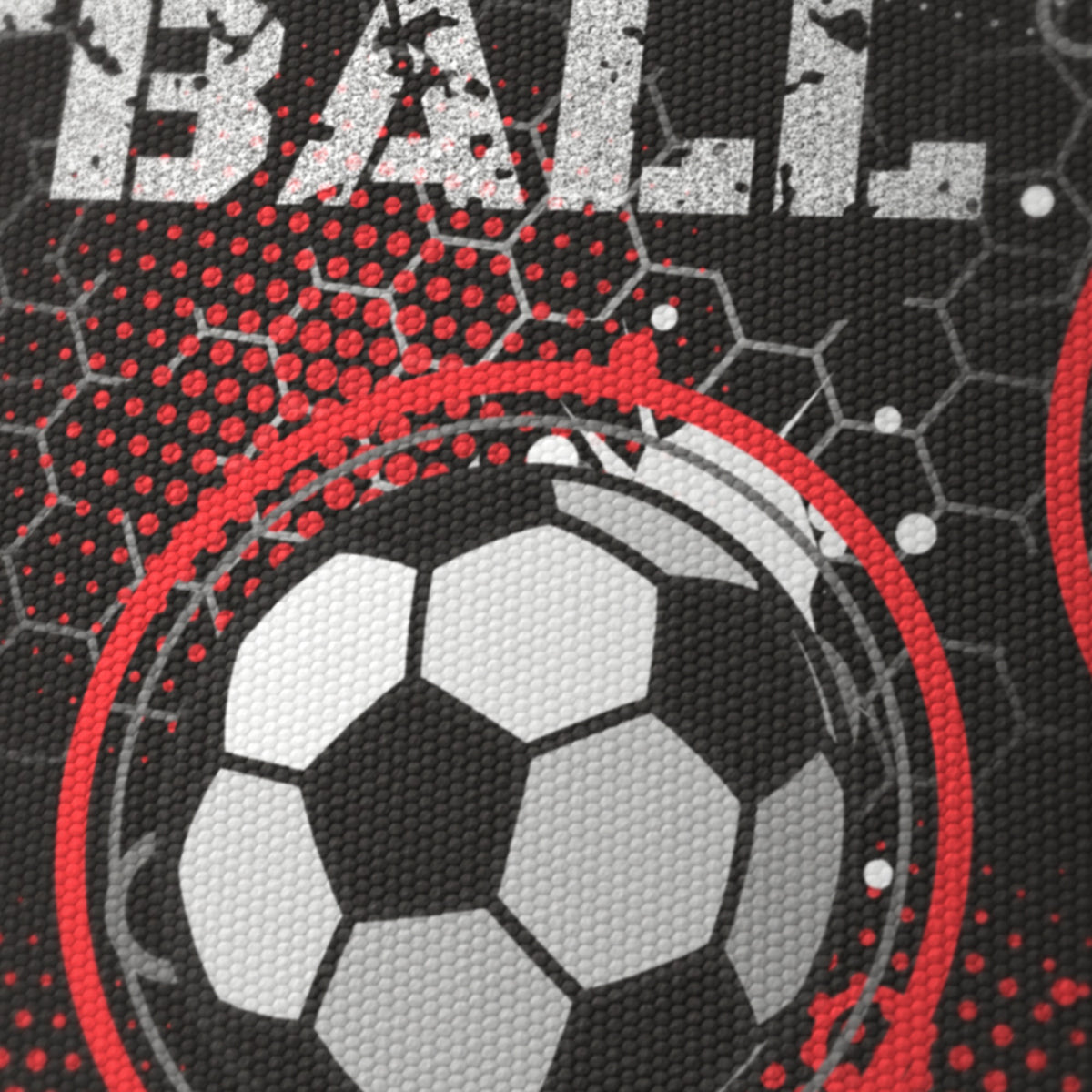 Black Football Crazy II lampshade - 20cm x 18.5cm Ceiling - photo 6