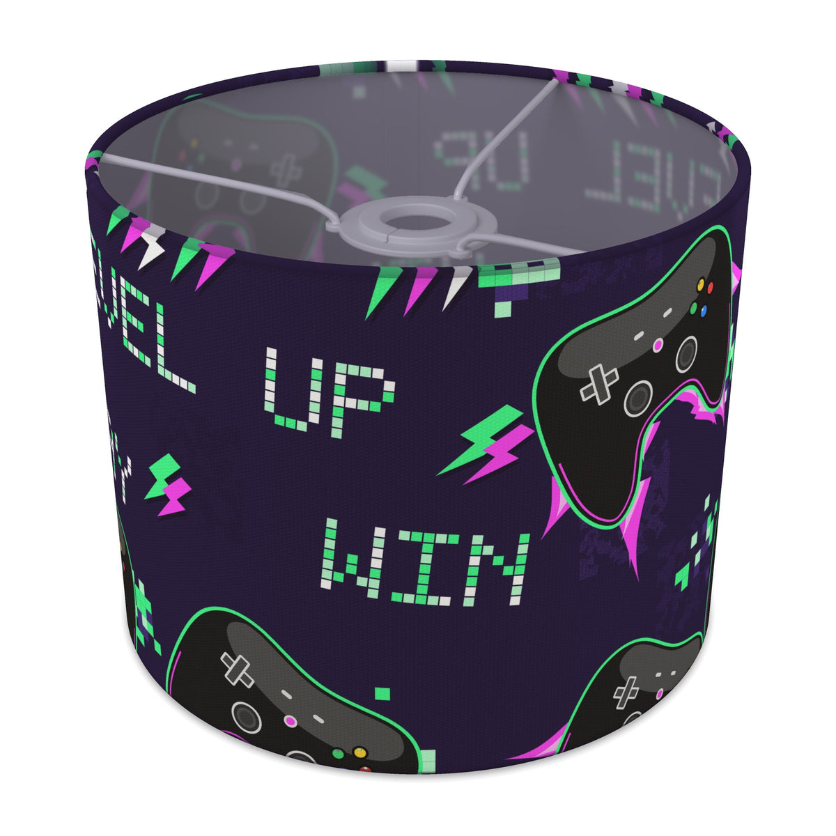Neon Game On II lampshade - 25cm x 20cm Ceiling