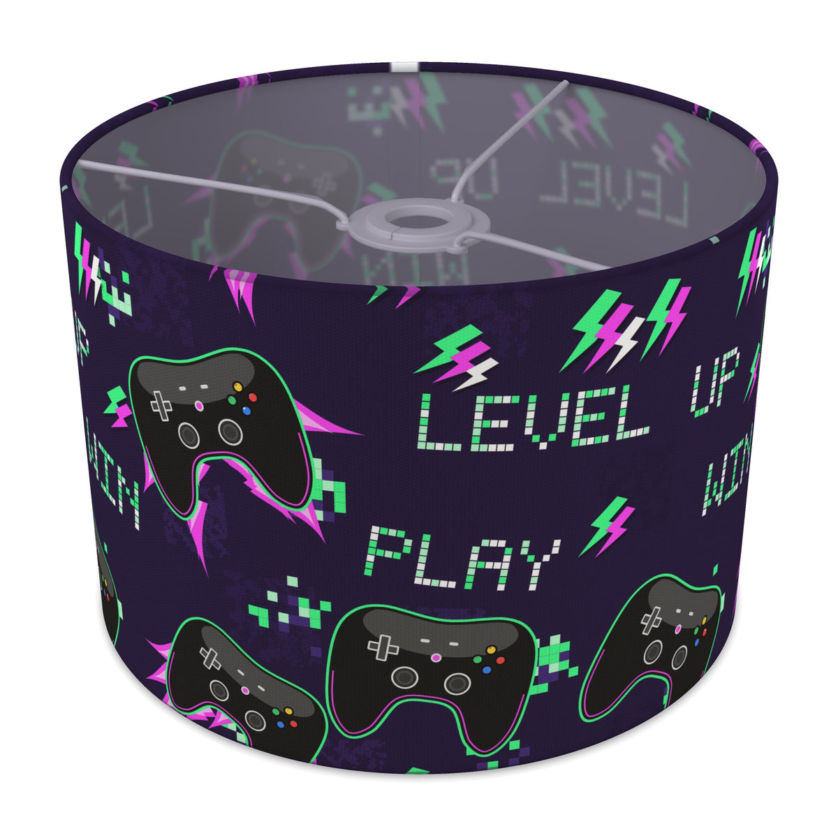 Neon Game On II lampshade - 30cm x 21cm Ceiling