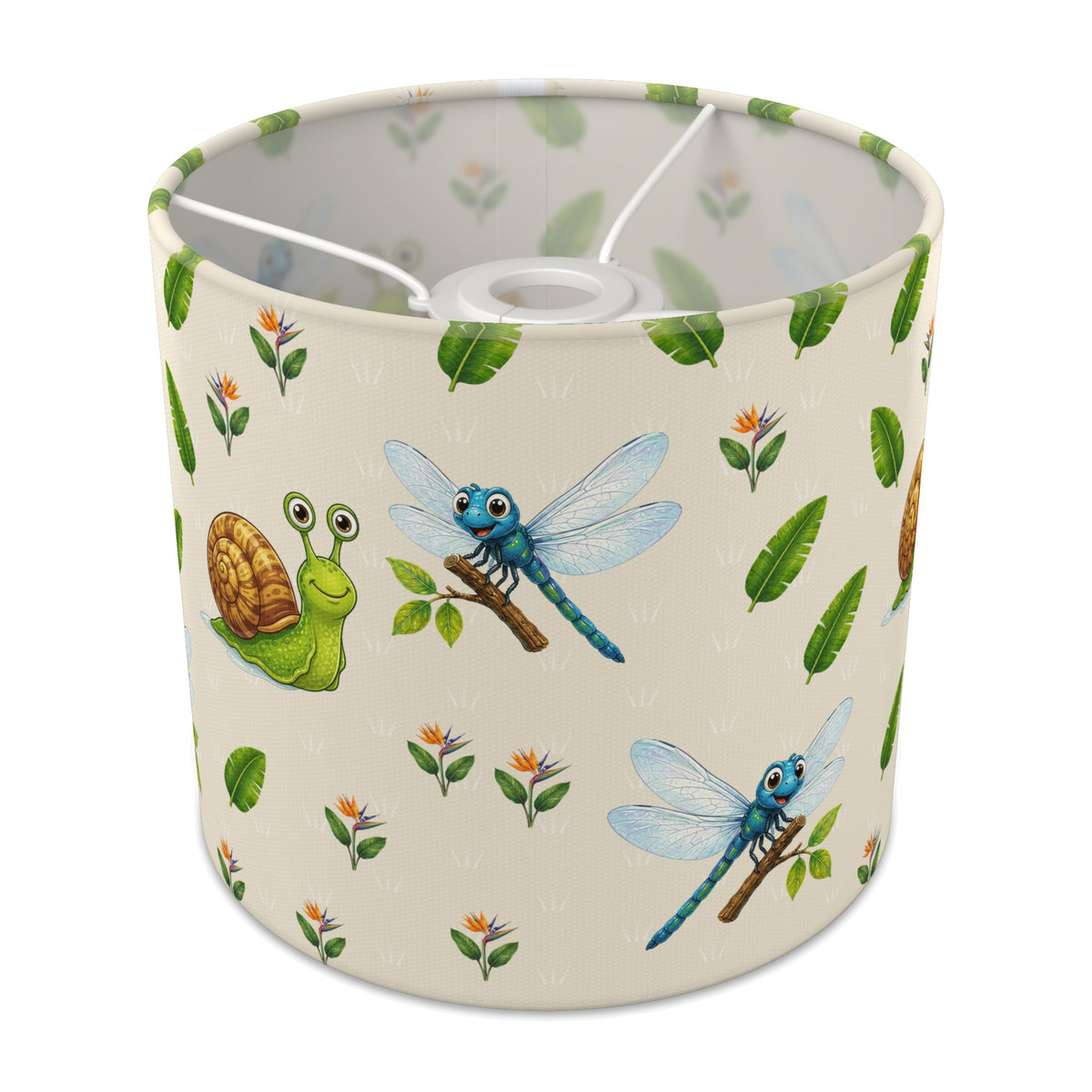 Cream Bug Friends II lampshade - 20cm x 18.5cm Ceiling - main photo