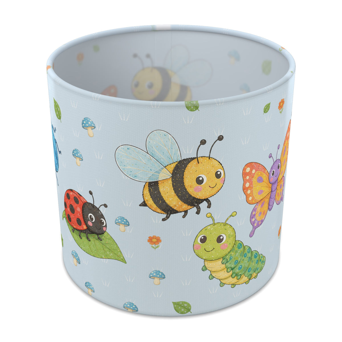Sky Garden Bugs II lampshade - 20cm x 18.5cm Table