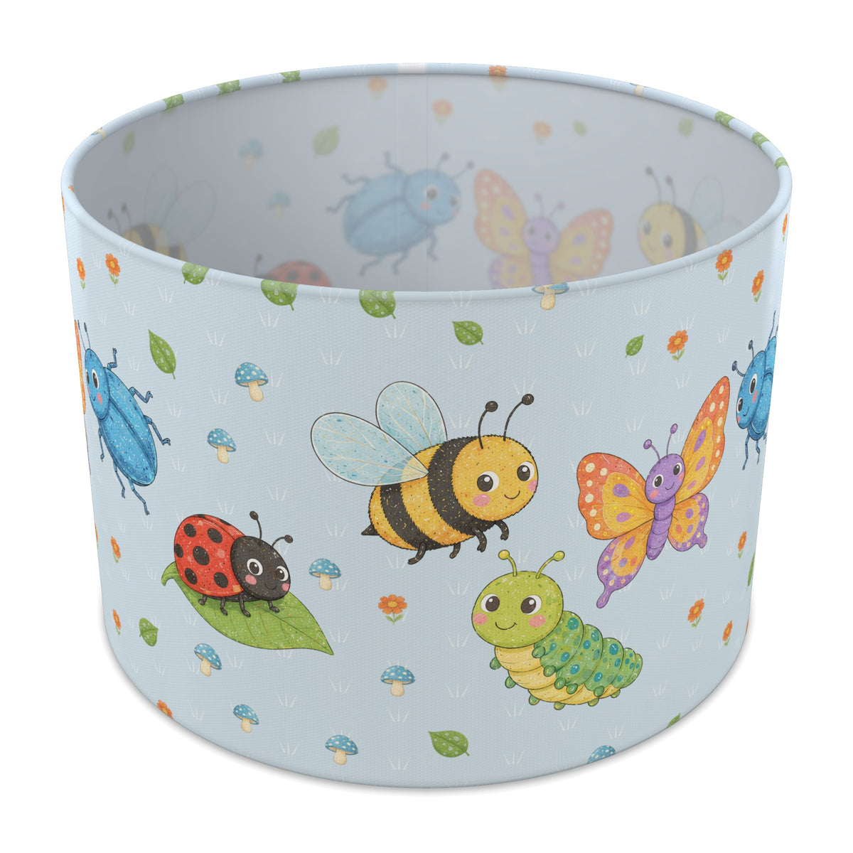Sky Garden Bugs II lampshade - 30cm x 21cm Table