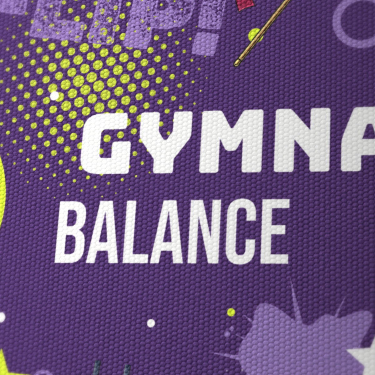 Purple Gymnastics Star II lampshade - 20cm x 18.5cm Ceiling - photo 6