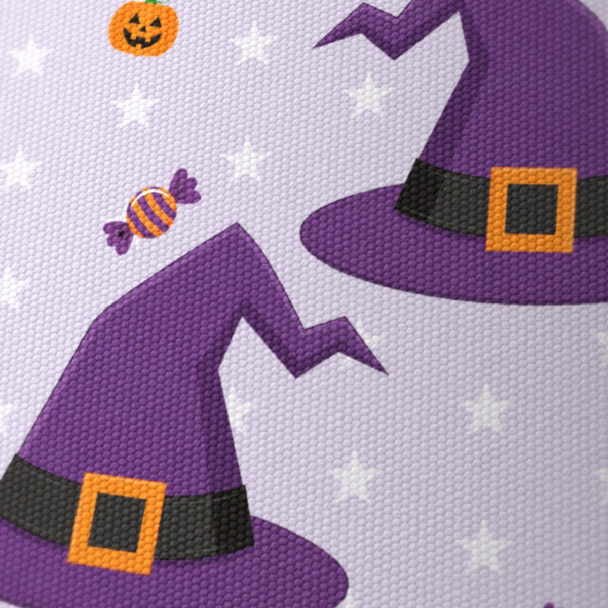 Lilac Halloween II lampshade - 20cm x 18.5cm Ceiling - photo 6