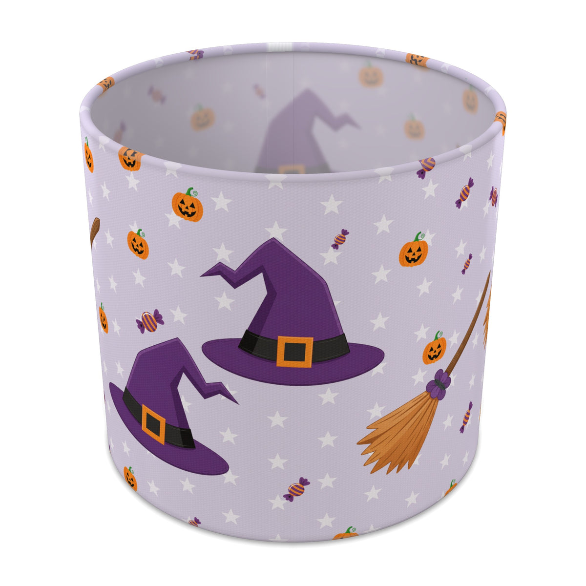 Lilac Halloween II lampshade - 20cm x 18.5cm Table