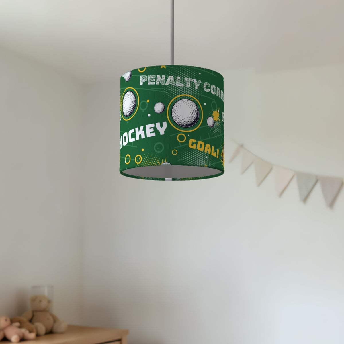 Pitch Hockey Hero II lampshade - 20cm x 18.5cm Ceiling - photo 2