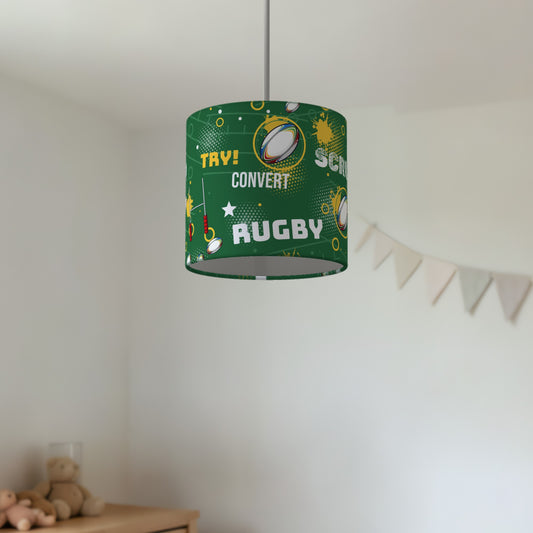 Pitch Rugby Crazy II lampshade - 20cm x 18.5cm Ceiling - photo 2
