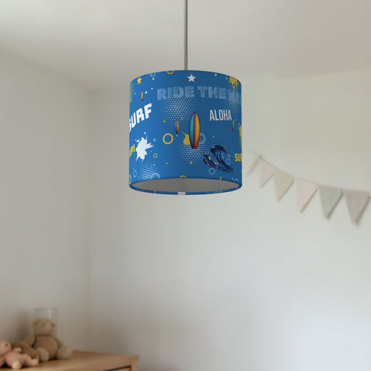Sky Surf's Up II lampshade - 20cm x 18.5cm Ceiling - photo 2
