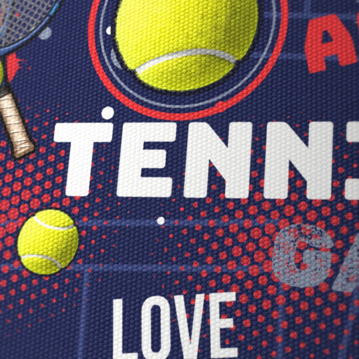 Navy Tennis Ace II lampshade - 20cm x 18.5cm Ceiling - photo 6
