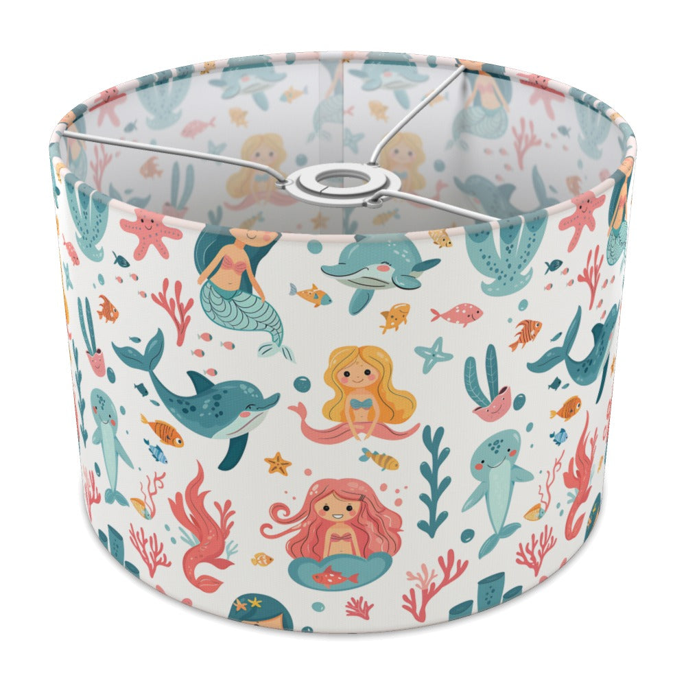 Mermaid Dolphin Seal lampshade - 30cm Ceiling
