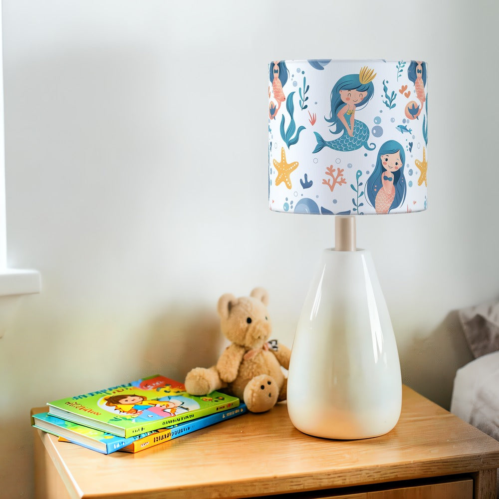 Mermaids and Starfish lampshade