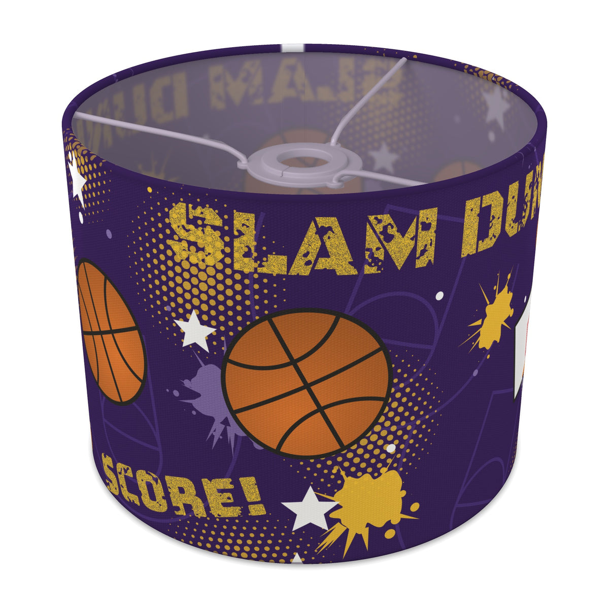 Purple Slam Dunk II lampshade - 25cm x 20cm Ceiling