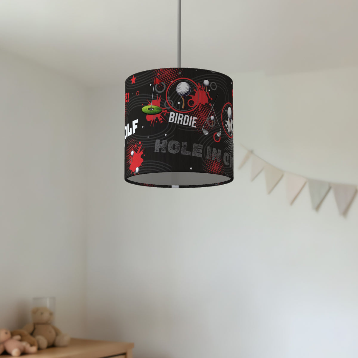 Black Golf Pro II lampshade - 20cm x 18.5cm Ceiling - photo 2