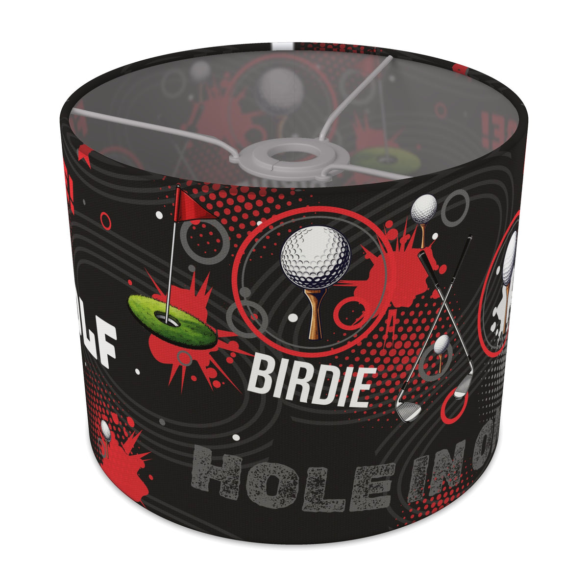 Black Golf Pro II lampshade - 25cm x 20cm Ceiling