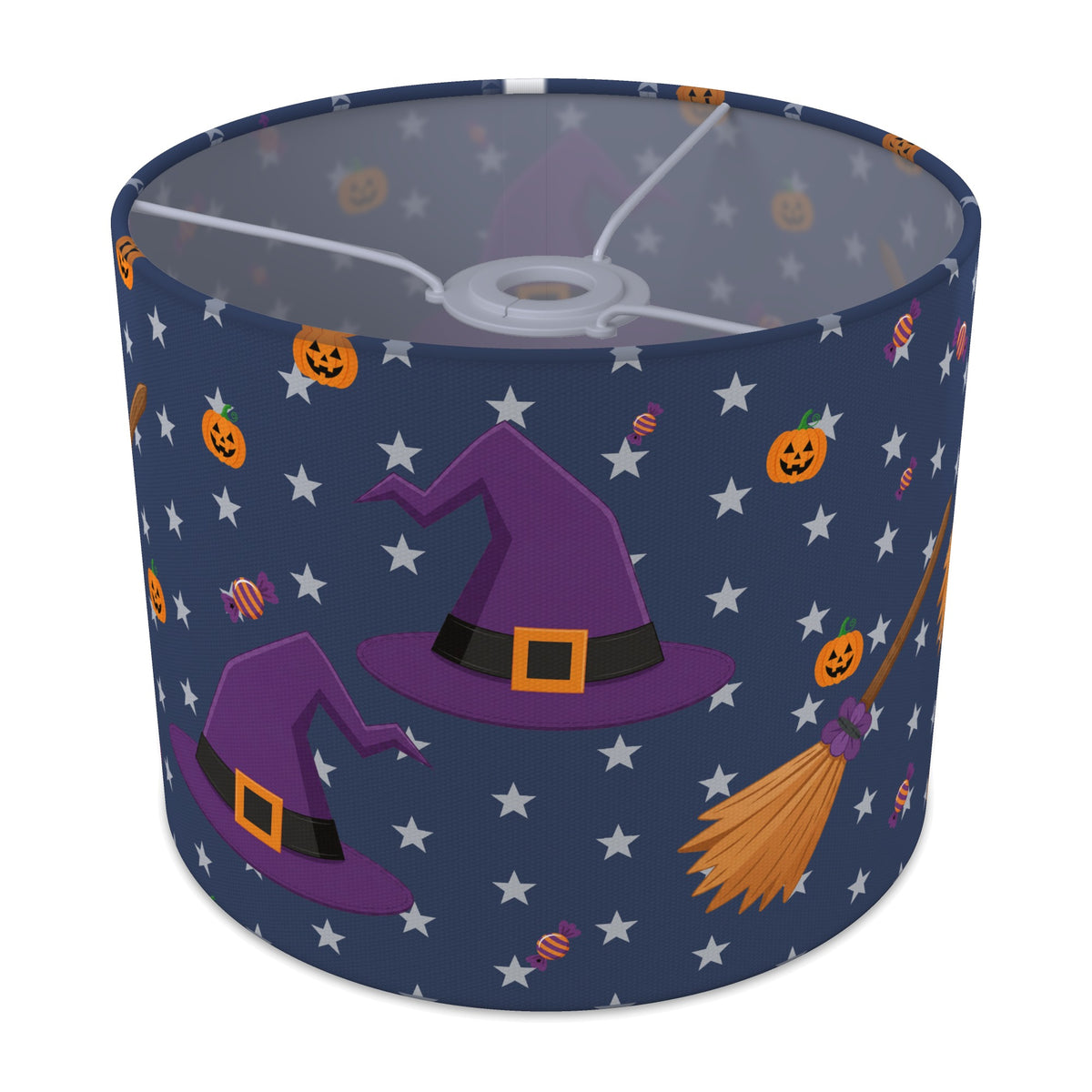 Navy Halloween II lampshade - 25cm x 20cm Ceiling