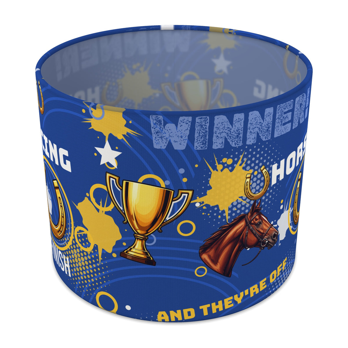 Royal And They're Off II lampshade - 25cm x 20cm Table