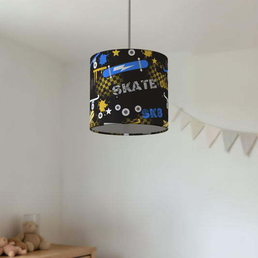Black Skate Park II lampshade - 20cm x 18.5cm Ceiling - photo 2