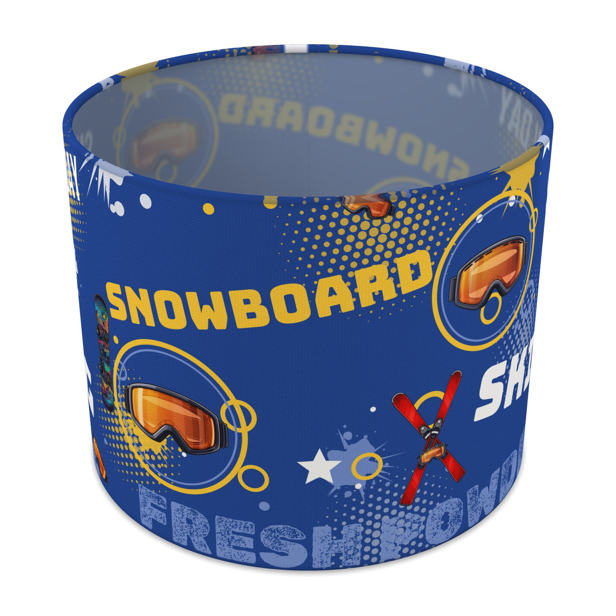 Royal Snow Day II lampshade - 25cm x 20cm Table
