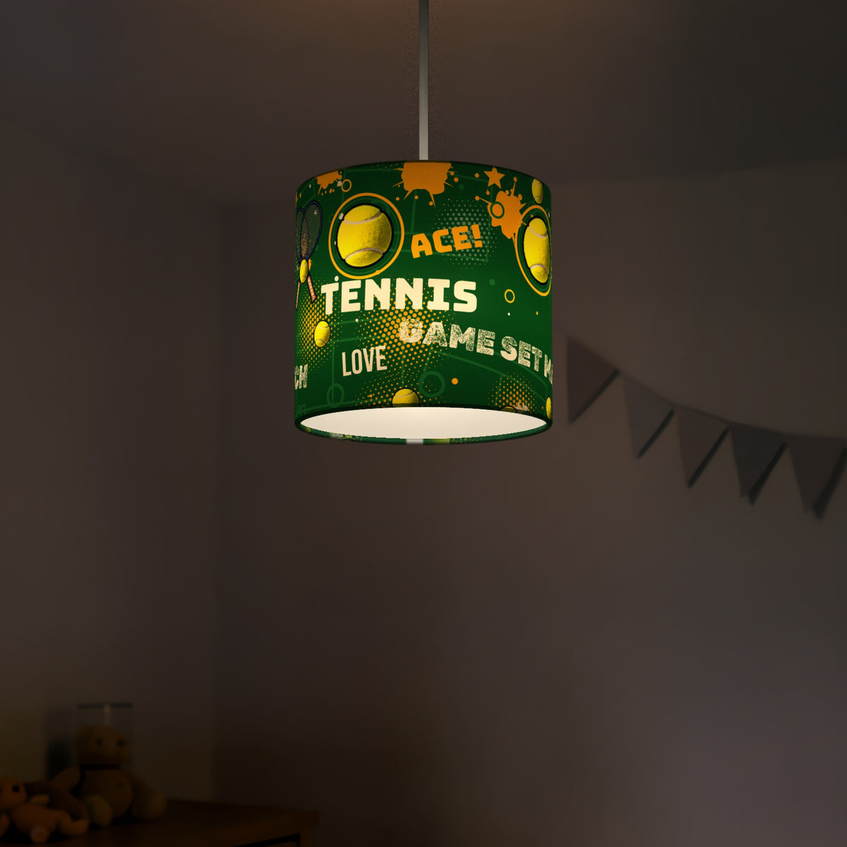 Pitch Tennis Ace II lampshade - 20cm x 18.5cm Ceiling - photo 5