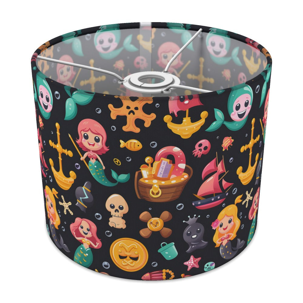 Mermaids and Treasure lampshade - 25cm Ceiling