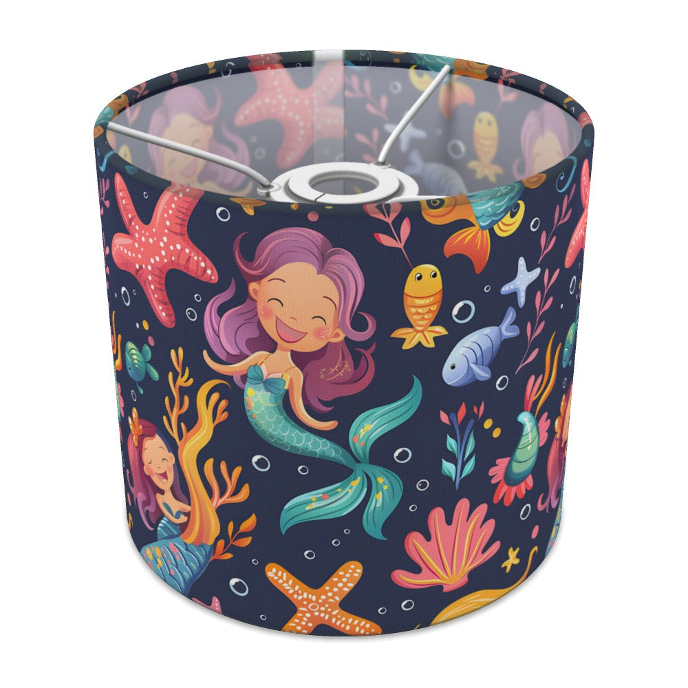 Mermaids and Starfish lampshade - 20cm Ceiling
