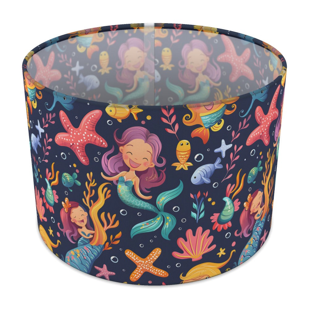 Mermaids and Starfish lampshade - 30cm Table