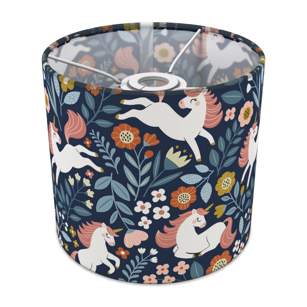 Enchanting Unicorn Floral Pattern lampshade - 20cm Ceiling
