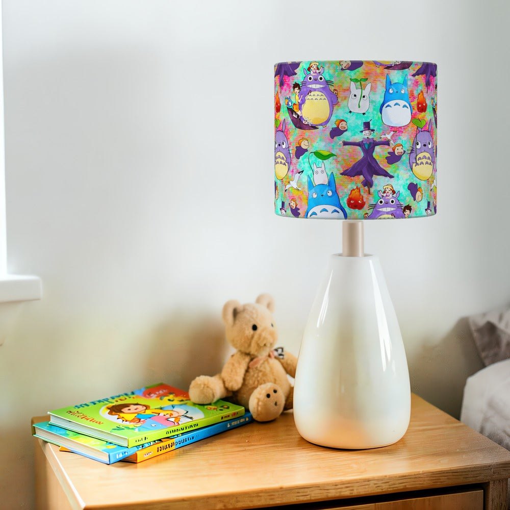 Whimsical Cartoon Fantasy lampshade