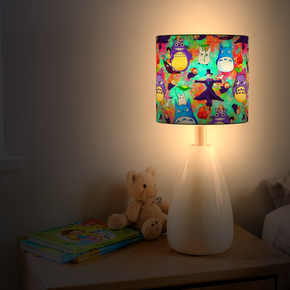Whimsical Cartoon Fantasy lampshade