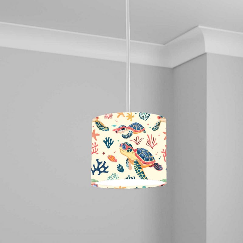 Aquatic Lampshade Kids Bedroom LightShade ver223 20CM X 18.5CM